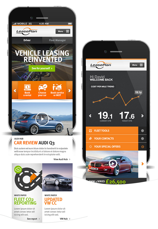 LeasePlan mobile